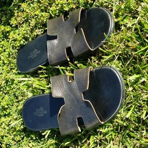 Hermes slippers/flip flops/sandals